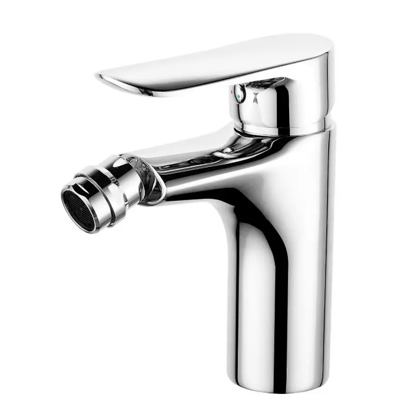 Brass Bidet mixer‚wanhai cartridge‚zinc handle‚
w/o pop up‚3/8*35CM S/S hose