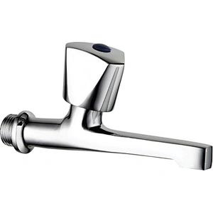 Brass long chrome tap‚ brass half turn head valve‚ zinc handle