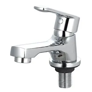 Zinc basin tap‚ 25mm cartrdige‚ zinc handle‚ plastic aerator‚ plastic nut