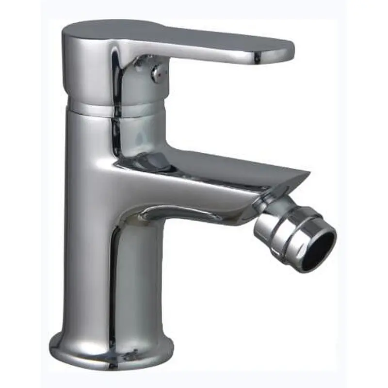 Brass Bidet mixer‚wanhai cartridge‚zinc handle‚w/o pop up‚3/8*35CM S/S hose