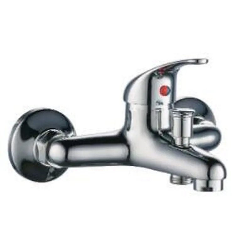 Brass bath mixer‚normal cartridge‚ zinc handle‚w/o shower and hose‚ S/S inside nut+outside nut‚201# S/S Excentric 50g+cover