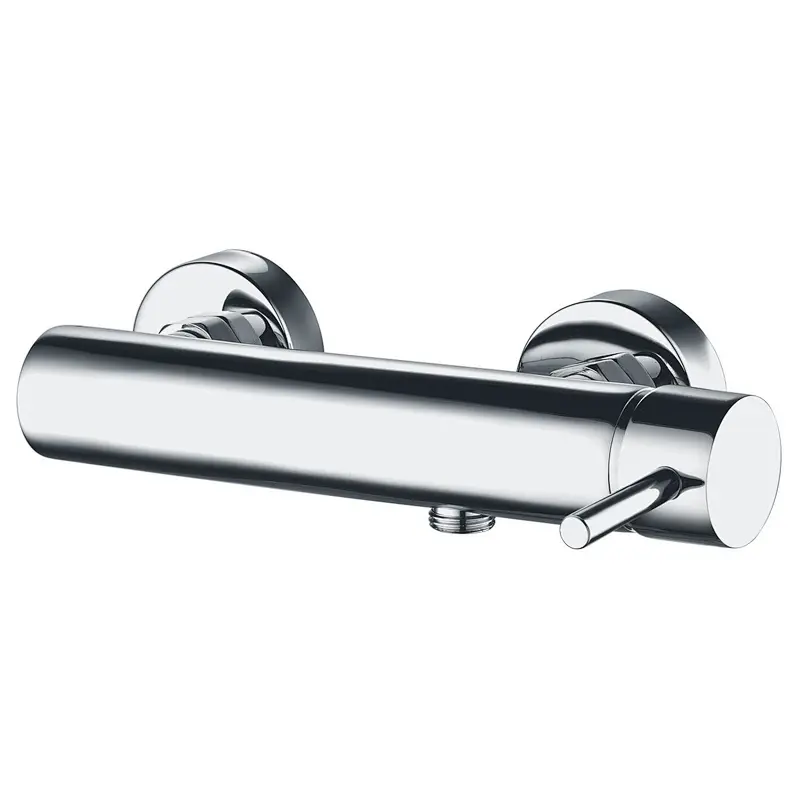 Brass shower mixer‚wanhai cartridge‚ zinc handle‚w/o shower and hose‚ 65g Brass Excentric+ S/S cover