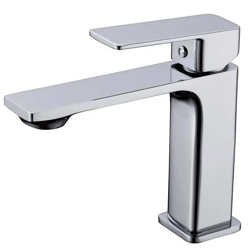 Brass Basin mixer‚                 wanhai cartridge‚                 zinc handle‚                            w/o pop up‚                        3/8*35CM S/S hose