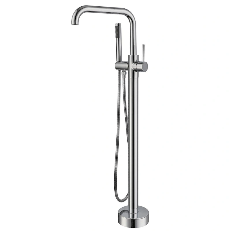 Brass bath mixer