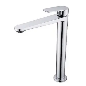 Mezclador monomando alto tradicional para lavabo