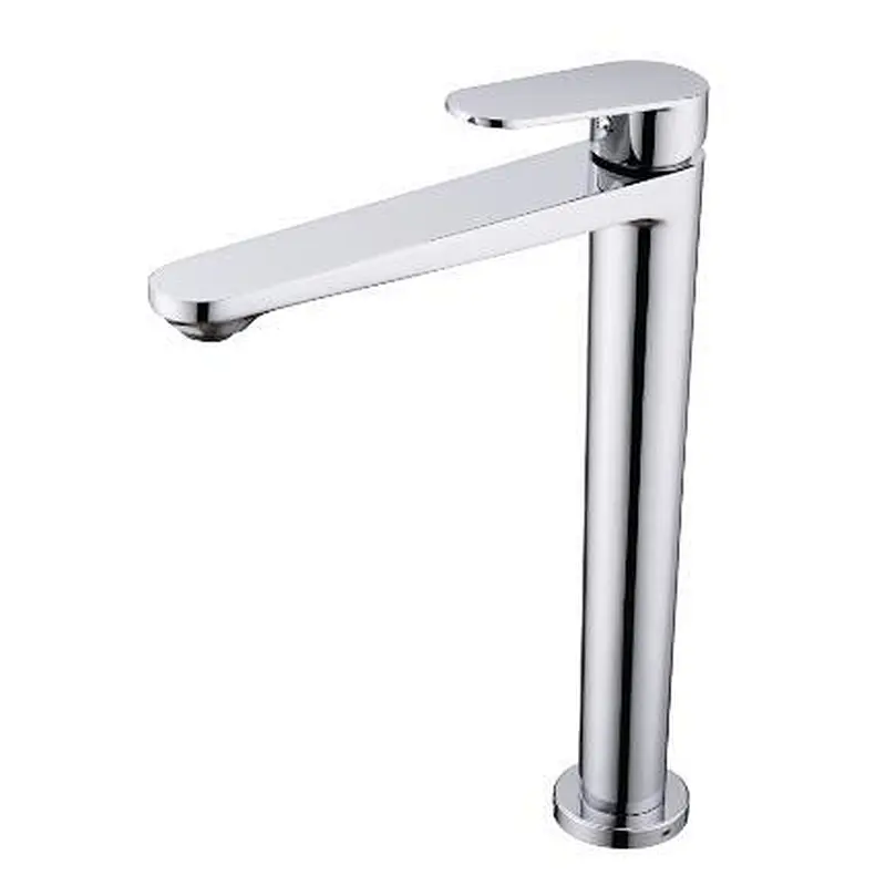 Mezclador monomando alto tradicional para lavabo
