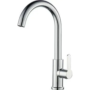 Zinc cold ktichen tap‚ brass half ture head valve‚ zinc handle‚ S/S spout‚ plastic nut