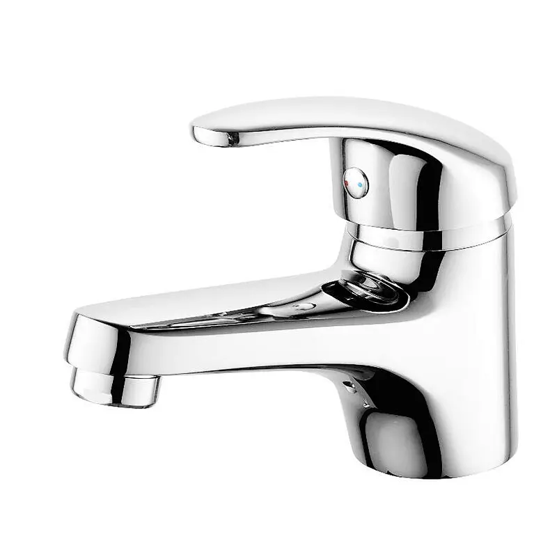 Brass Basin mixer‚wanhai cartridge‚zinc handle‚
w/o pop up‚3/8*35CM S/S hose