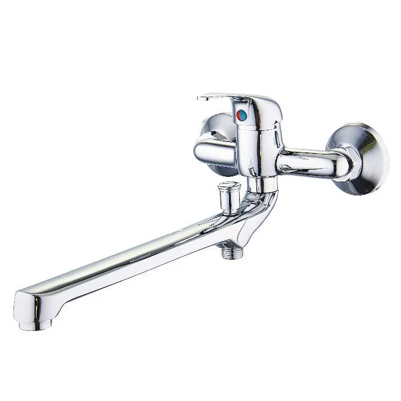 Brass kitchen and shower mixer‚normal cartridge‚ zinc handle‚ brass casting  spout‚ S/S inside nut+outside nut‚201# S/S Excentric 50g+cover
