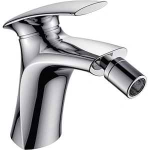 Robinet d'eau chaude et froide pour lavabo avec valve en céramique et chromé