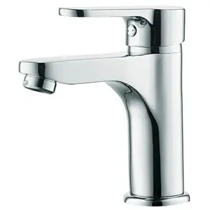 Brass Basin mixer‚                 wanhai cartridge‚                 zinc handle‚                            w/o pop up‚                        3/8*35CM S/S hose