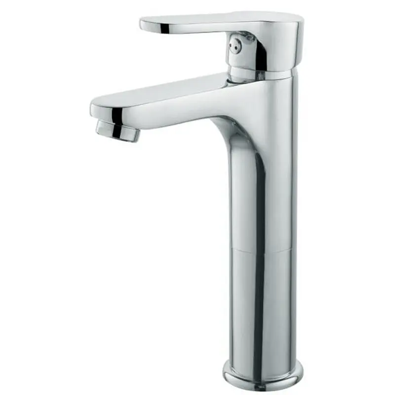 Brass Basin mixer‚                 wanhai cartridge‚                 zinc handle‚                            w/o pop up‚                        3/8*35CM S/S hose