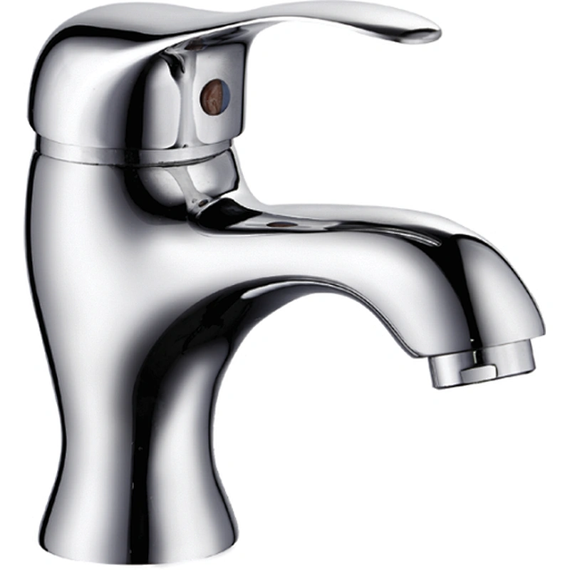 Brass Basin mixer‚                 normal cartridge‚                 zinc handle‚                            w/o pop up‚                        3/8*35CM S/S hose
