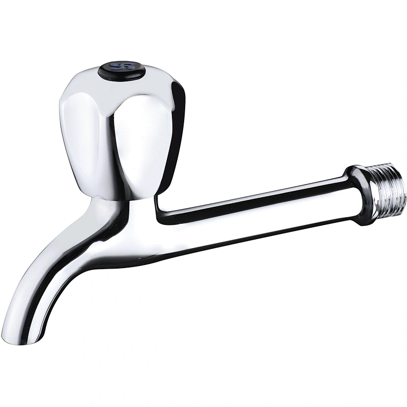 Zinc short chrome tap‚ brass  head valve‚ zinc handle
