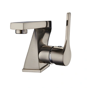 Brass Basin mixer（NK)‚wanhai cartridge‚zinc handle‚w/o pop up‚3/8*35CM S/S hose