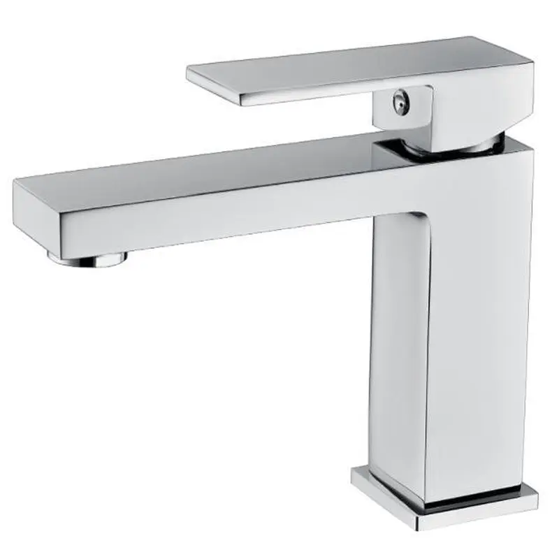 Brass Basin mixer‚                 wanhai cartridge‚                 zinc handle‚                            w/o pop up‚                        3/8*35CM S/S hose