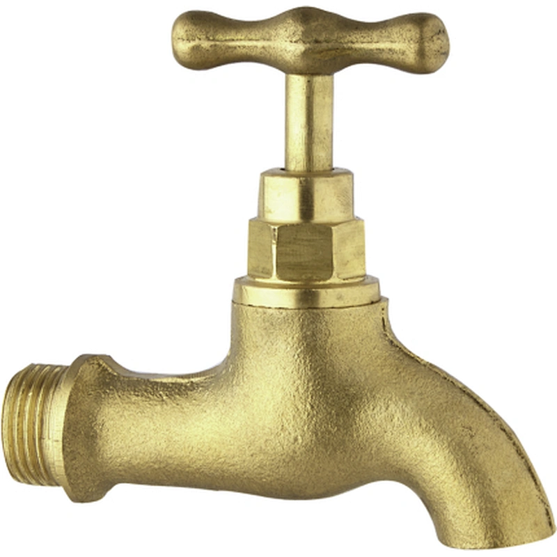 Brass gritted tap‚iron stem
