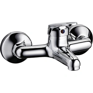 Brass bath mixer‚normal cartridge‚ zinc handle‚ S/S inside nut+outside nut‚201# S/S Excentric 50g+cover