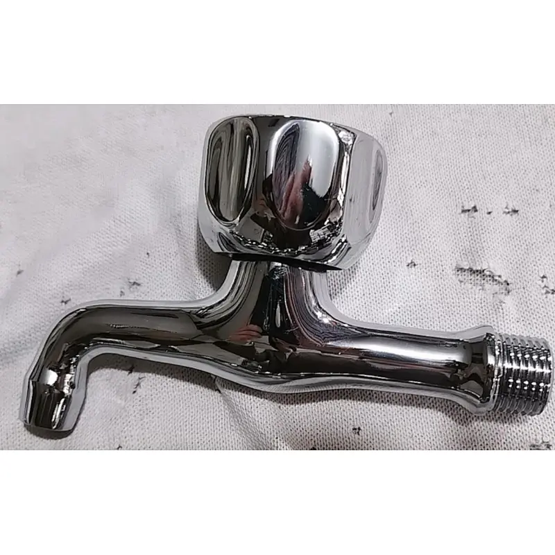 Brass short  chrome tap‚ brass half turn head valve‚ zinc handle