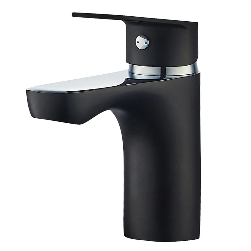 Brass Basin mixer(C+B)‚wanhai cartridge‚zinc handle‚w/o pop up‚3/8*35CM S/S hose