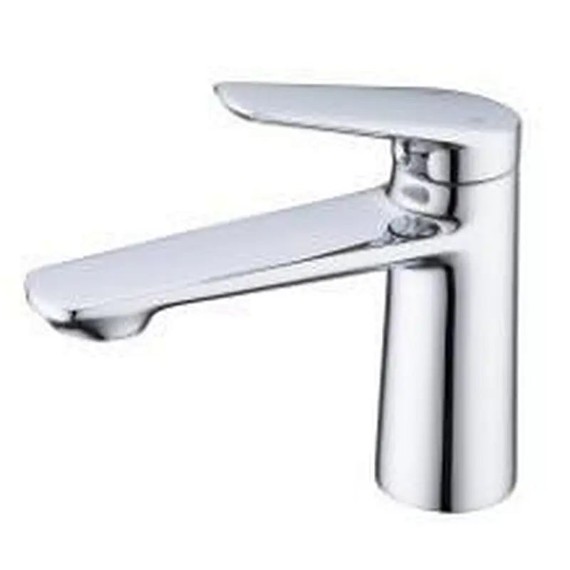 Brass Basin mixer‚                 wanhai cartridge‚                 zinc handle‚                            w/o pop up‚                        3/8*35CM S/S hose
