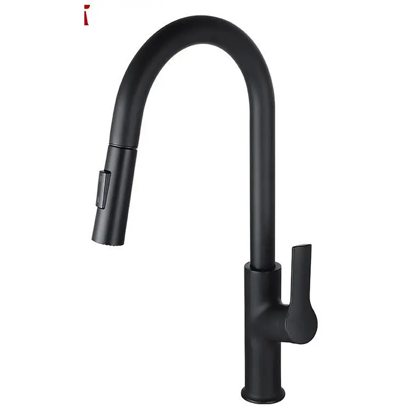 Brass sink kitchen mixer‚ zinc handle‚ Normal cartridge‚ plastic shower head‚ 3/8*35 CM s/s hose