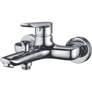 Vòi sen tay cầm đơn bằng đồng thau có bộ chuyển hướng