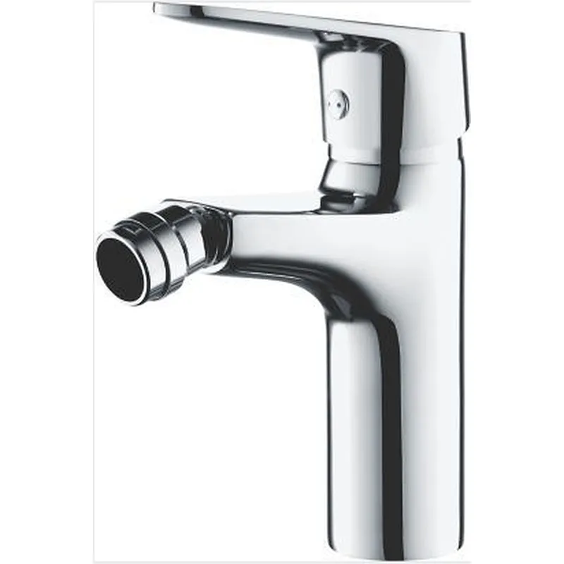 Brass Bidet mixer‚wanhai cartridge‚zinc handle‚w/o pop up‚3/8*35CM S/S hose
