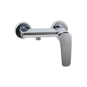 Brass shower mixer‚wanhai cartridge‚ zinc handle‚w/o shower and hose‚ 65g Brass Excentric+ S/S cover