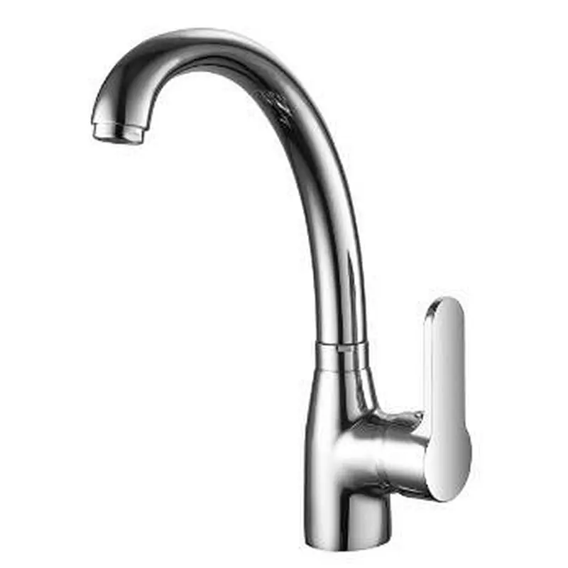 Brass Kitchen mixer‚                 wanhai cartridge‚                 zinc handle‚                            brass spout‚                        3/8*35CM S/S hose