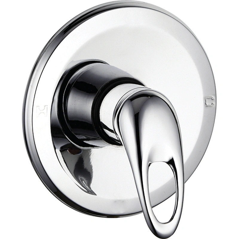 Brass single function Concealed mixer‚S/S cover 170MM‚ normal cartridge‚zinc handle‚ W/O shower