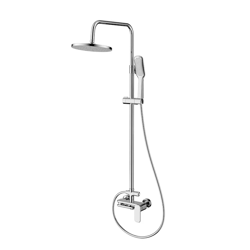Shower sets‚ brass body‚ wanhai cartridge‚ zinc handle‚ S/S pipe+ABS Top rain shower+plastic hand shower‚
1.5M S/S doulbe chrome hose‚
65g Brass Excentric+ S/S cover