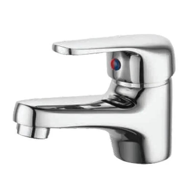 Brass Basin mixer‚                 normal cartridge‚                 zinc handle‚                            w/o pop up‚                        3/8*35CM S/S hose