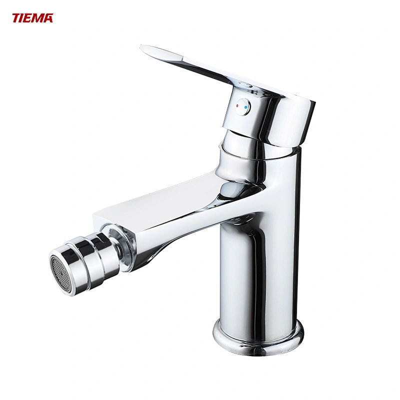 TIEMA Single Handle Chrome Water Tap Bathroom Brass Mixer Bidet Faucets