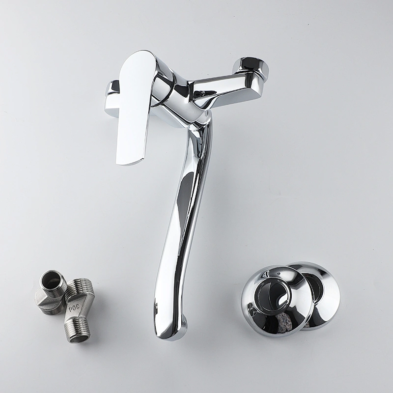 TIEMA Vintage Wall Mount Single Handle Basin Faucet