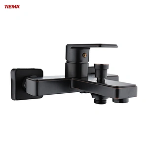 Mezclador de baño de pared TIEMA de 35 mm con ducha de mano a la venta