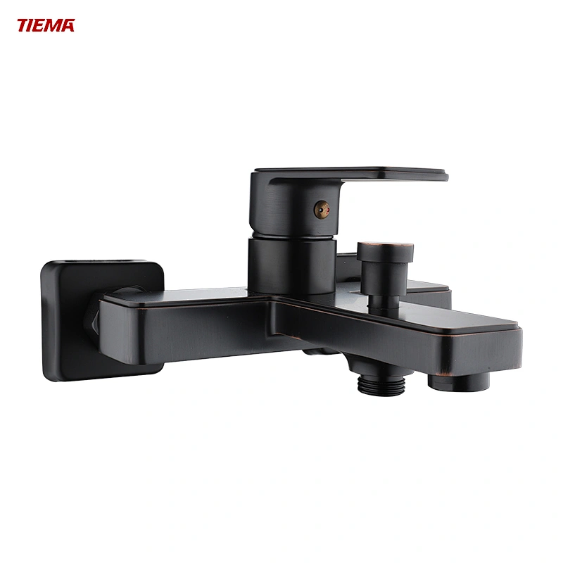 Mezclador de baño de pared TIEMA de 35 mm con ducha de mano a la venta