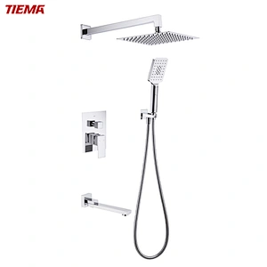 luxury waterfall shower