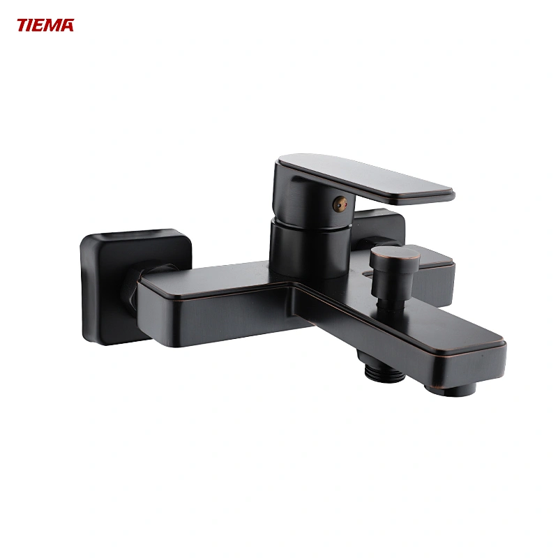 Mezclador de baño de pared TIEMA de 35 mm con ducha de mano a la venta
