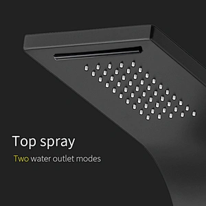 TIEMA Il miglior sistema di pannello doccia termostatico per hotel moderno