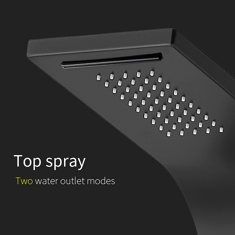TIEMA Il miglior sistema di pannello doccia termostatico per hotel moderno