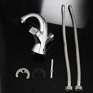 Online Wholesale Two Handles Brass Basin Faucet