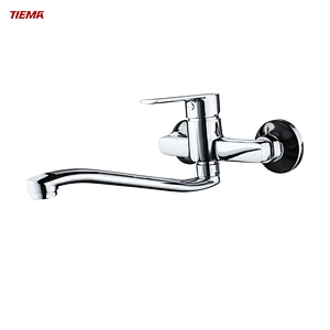 TIEMA Vintage Wall Mount Single Handle Basin Faucet