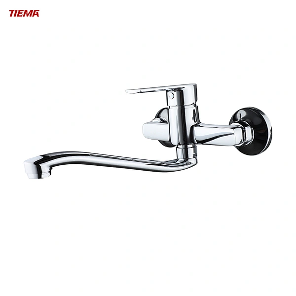 TIEMA Vintage Wall Mount Single Handle Basin Faucet