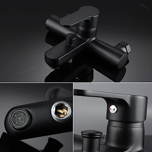 Advanced Technology Black Bathroom Faucet