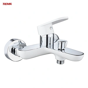 Bathroom Designs Hot Cold Water Brass Bath Shower Mixer