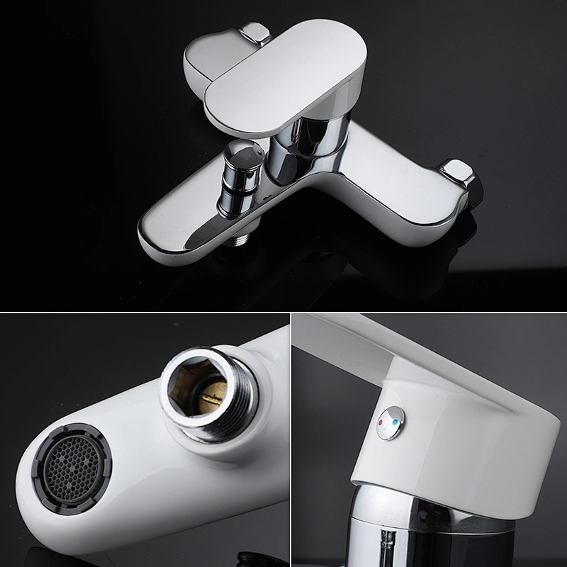 Bathroom Designs Hot Cold Water Brass Bath Shower Mixer