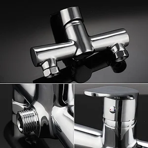 Mezclador termostático de pared para ducha