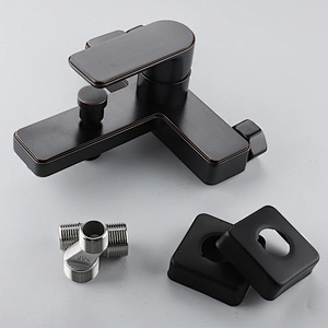 Mezclador de baño de pared TIEMA de 35 mm con ducha de mano a la venta