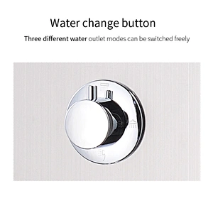 Colonne de douche TIEMA 4 fonctions en acier inoxydable 304
